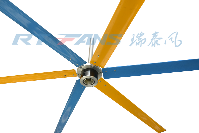 高大空間場所用什么通風(fēng)降溫設(shè)備好？當(dāng)然是瑞泰風(fēng)工業(yè)大風(fēng)扇啦！