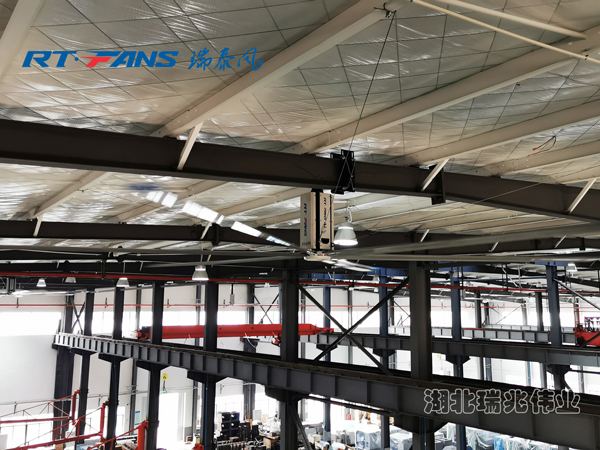 大型廠房車(chē)間降溫方案，就選瑞泰風(fēng)大型工業(yè)風(fēng)扇