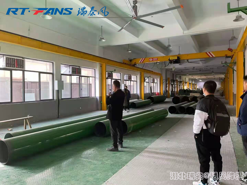 工業(yè)大風扇降溫覆蓋面積廣，四季適用!