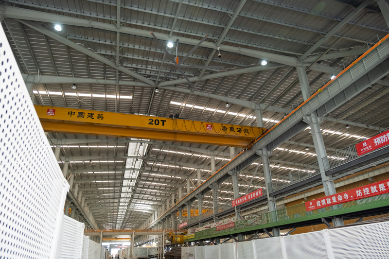 夏日炎炎瑞泰風(fēng)業(yè)大風(fēng)扇也可以讓車間，清涼舒適一夏